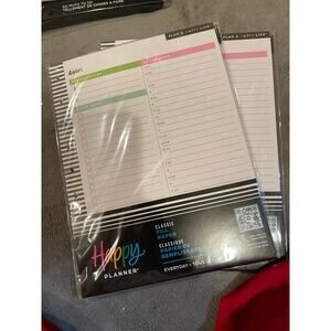 Happy Planner Classic Filler Paper - 2 packs NEW